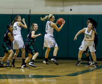 16403 Girls Varsity Basketball v Klahowya 120915