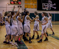 6458 Girls Varsity BBall v Klahowya 121914