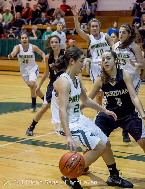7001 Girls Varsity BBall v Meridian 121114