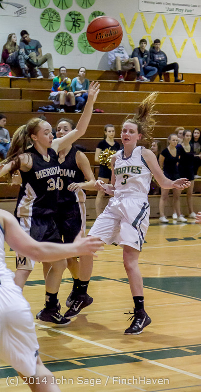 7133 Girls Varsity BBall v Meridian 121114