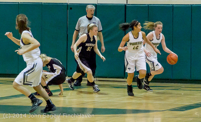 7624 Girls Varsity BBall v Meridian 121114