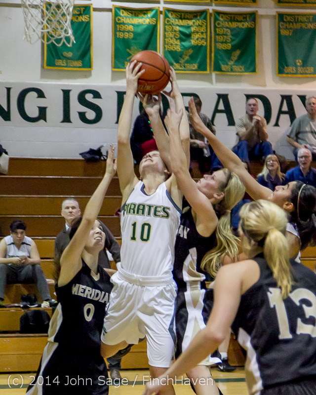 7652 Girls Varsity BBall v Meridian 121114
