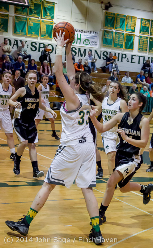 8053 Girls Varsity BBall v Meridian 121114