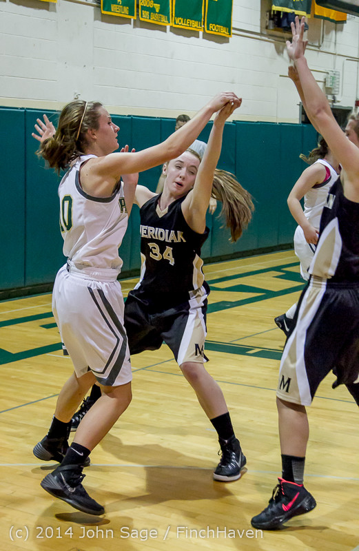 8111 Girls Varsity BBall v Meridian 121114