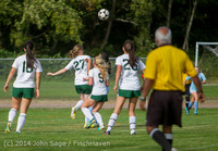 1303 Girls Varsity Soccer v Chief-Sealth 092214