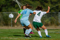 1409 Girls Varsity Soccer v Chief-Sealth 092214