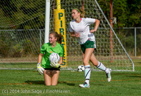 1434 Girls Varsity Soccer v Chief-Sealth 092214