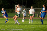 8128 Girls Soccer v Life-Chr 092313