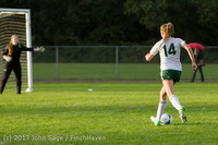 8135 Girls Soccer v Life-Chr 092313