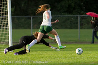 8158 Girls Soccer v Life-Chr 092313