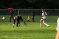 8169 Girls Soccer v Life-Chr 092313