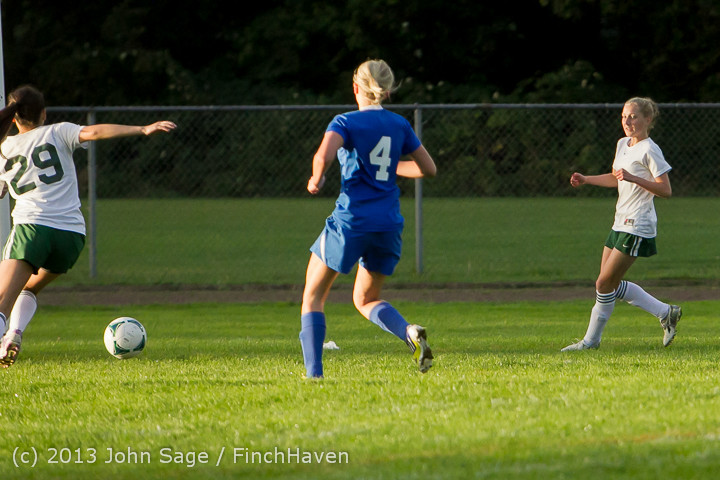 8199 Girls Soccer v Life-Chr 092313