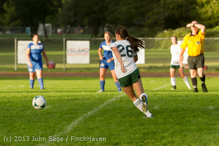 8218 Girls Soccer v Life-Chr 092313