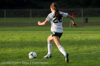8269 Girls Soccer v Life-Chr 092313