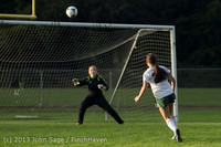 8282 Girls Soccer v Life-Chr 092313