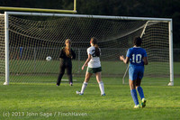8294 Girls Soccer v Life-Chr 092313