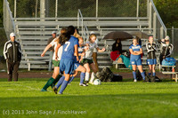 8299 Girls Soccer v Life-Chr 092313