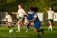 8312 Girls Soccer v Life-Chr 092313