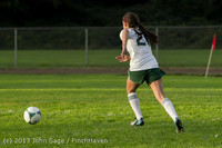8322 Girls Soccer v Life-Chr 092313