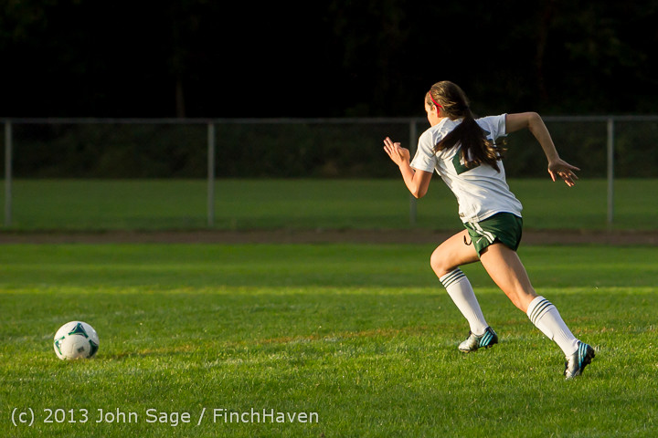 8326 Girls Soccer v Life-Chr 092313
