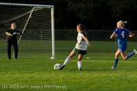 8329 Girls Soccer v Life-Chr 092313