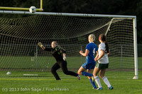 8335 Girls Soccer v Life-Chr 092313