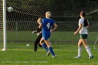 8339 Girls Soccer v Life-Chr 092313