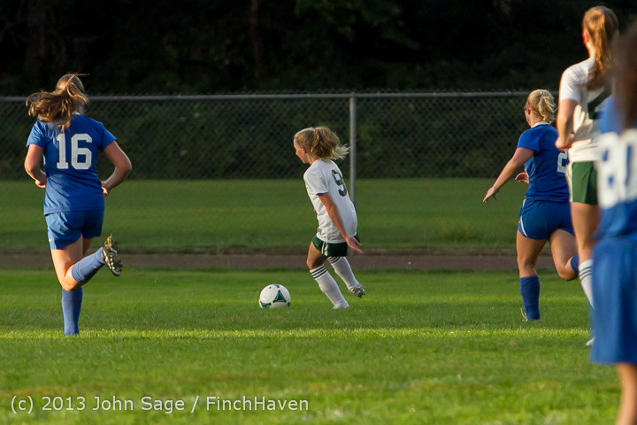 8352 Girls Soccer v Life-Chr 092313