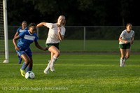 8362 Girls Soccer v Life-Chr 092313
