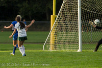 8373 Girls Soccer v Life-Chr 092313