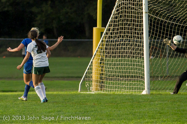8373 Girls Soccer v Life-Chr 092313