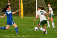 8446 Girls Soccer v Life-Chr 092313