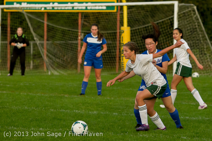8449 Girls Soccer v Life-Chr 092313