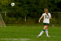 8489 Girls Soccer v Life-Chr 092313