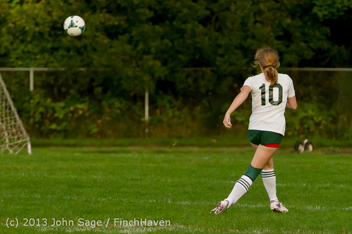 8489 Girls Soccer v Life-Chr 092313