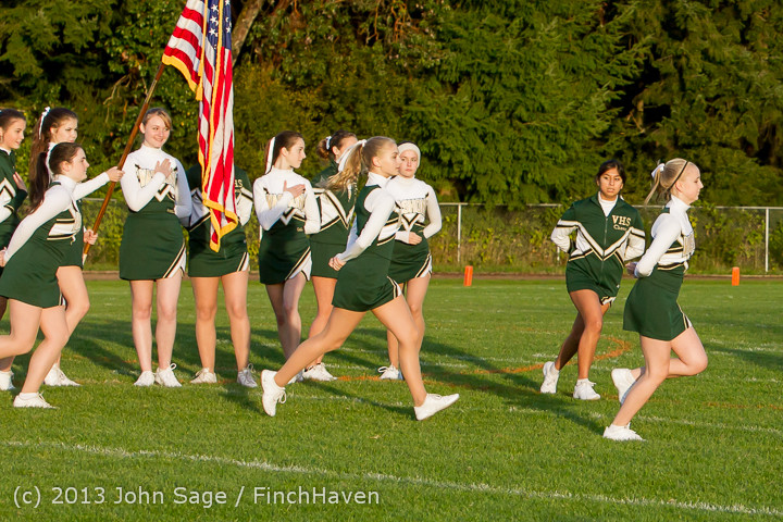 5458 VHS Fall Cheer 2013 at Football v Port Townsend 100413