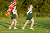 5464 VHS Fall Cheer 2013 at Football v Port Townsend 100413
