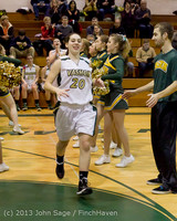 20529 VHS Girls Basketball Seniors Night 2014 021114