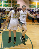 20587 VHS Girls Basketball Seniors Night 2014 021114