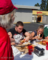 0750 Saucy Sisters Pizza Opening 050813