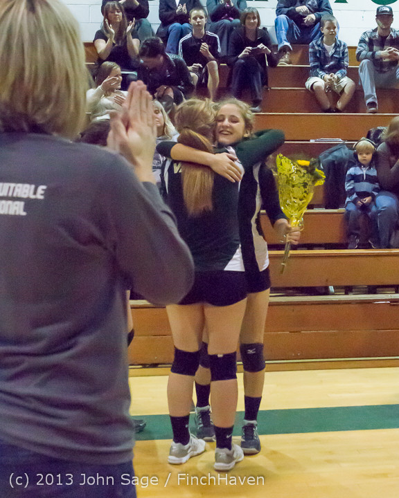 18099 VHS Volleyball Seniors Night 2013 102213