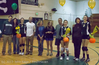18121 VHS Volleyball Seniors Night 2013 102213