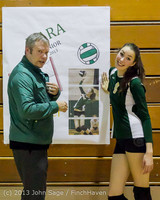21448 VHS Volleyball Seniors Night 2013 102213