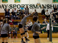 8776 Varsity Volleyball v Crosspoint 102315