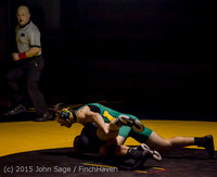 3814 Wrestling v Belle-Chr 011515