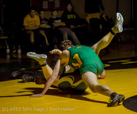 4330 Wrestling v Belle-Chr 011515