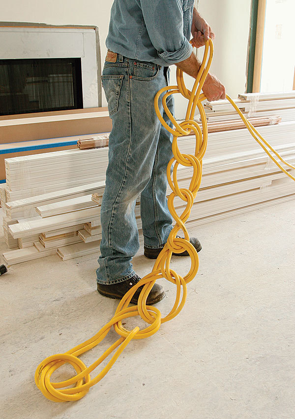 Wrapping cords and hoses FineHomeBuilding