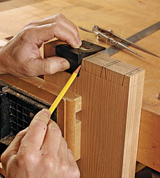 Laying out dovetails Laying out dovetails