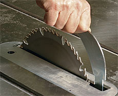 2005 - Riving knives become standard in the US 2005 - Riving knives become standard in the US