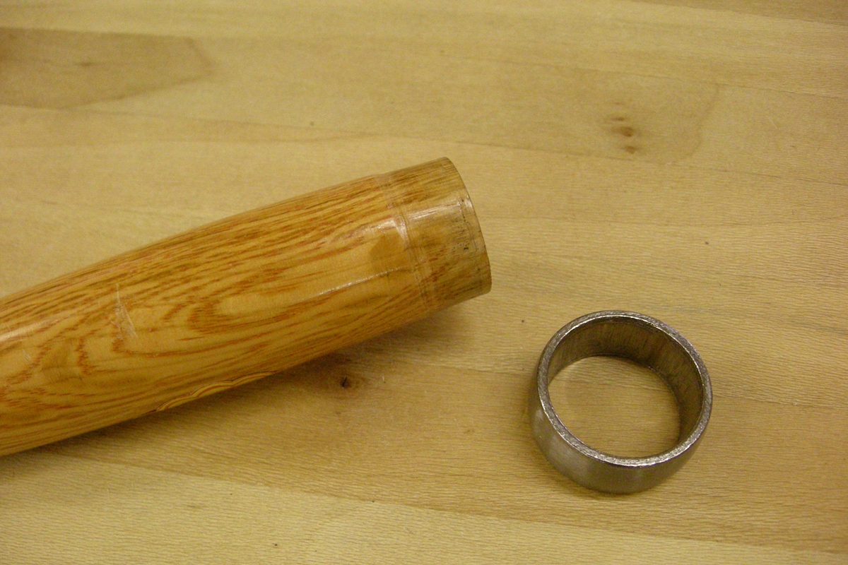 Hoop Removed Hoop removed from a new 36 mm Miyanaga Tohtaro oire-nomi